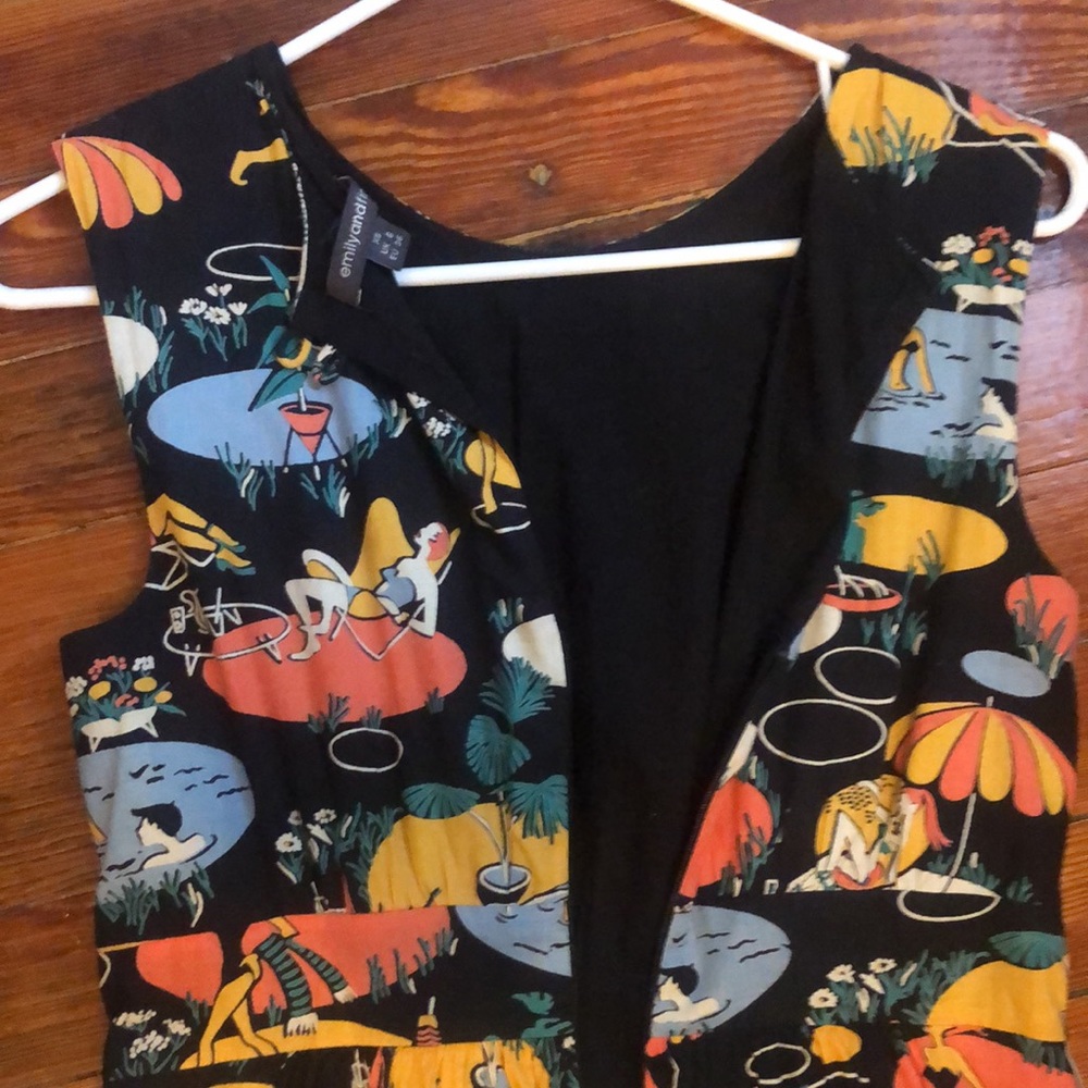 1950’s style summer cocktail dress 🍸☀️ - Picture 3 of 4